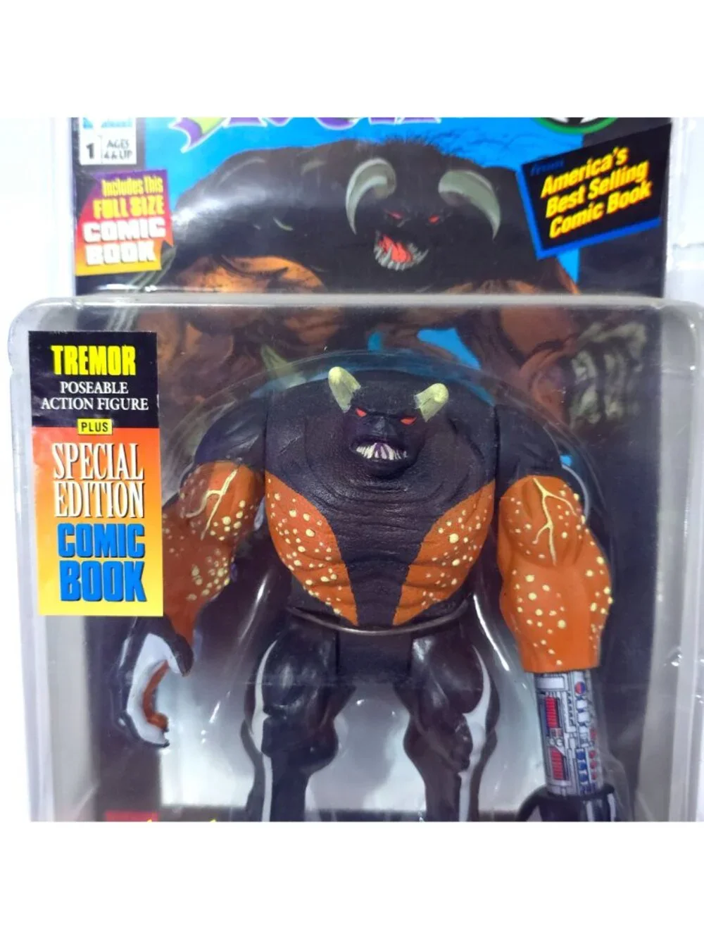 Vintage 1994 Todd McFarlane's Spawn Series 1 Tremor Action Figure NEW - Picture 7 of 12